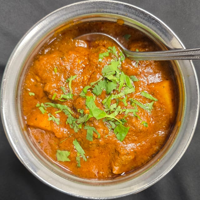 Chicken Vindaloo Curry.