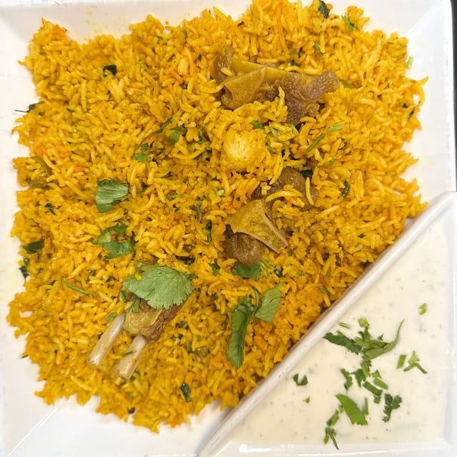 Goat Biryanis.