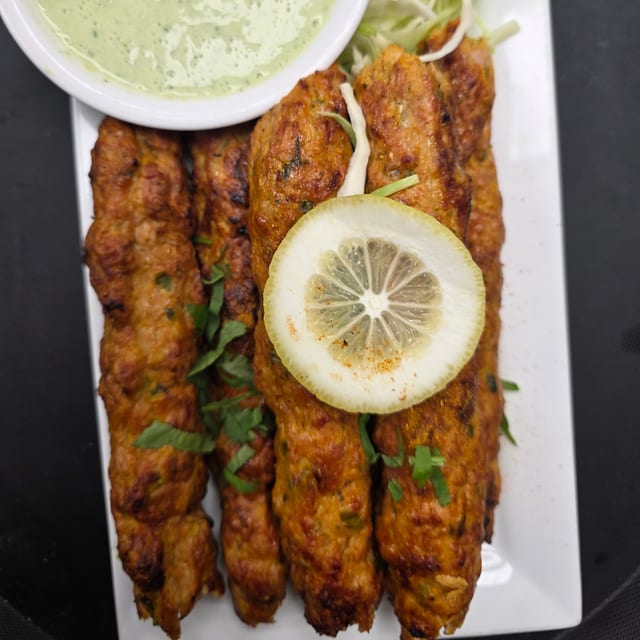 6 Seekh Kabob.