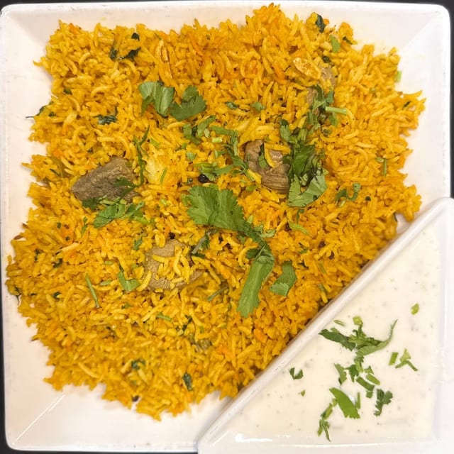 Lamb Biryanis.