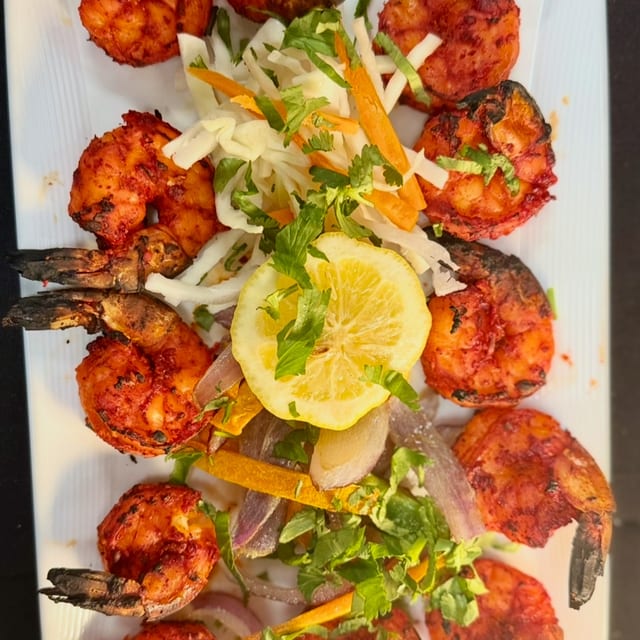 Shrimp Tandoori.