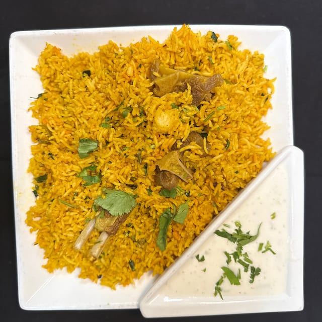 Goat Biryani.