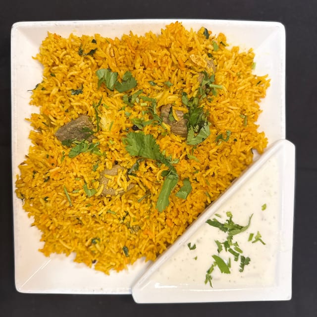 Lamb Biryani.