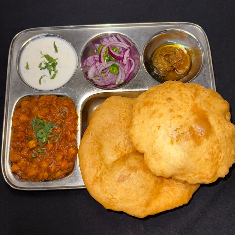 Delicious Chole Bhature Awaits