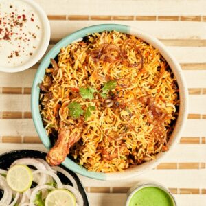 Chicken Biryani at Salt N Pepper NC 2 best biryani of salt and pepper at high point US
