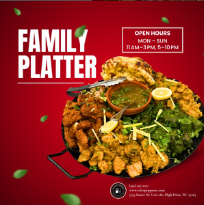 Indian Food Family Meal Deals in High Point