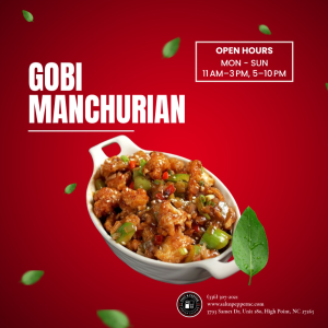 Chilli Paneer at Salt n Pepper 2 Gobi Manchurian at Salt n Pepper