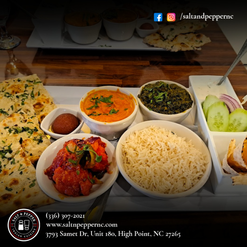 Traditional Indian Dishes in High Point